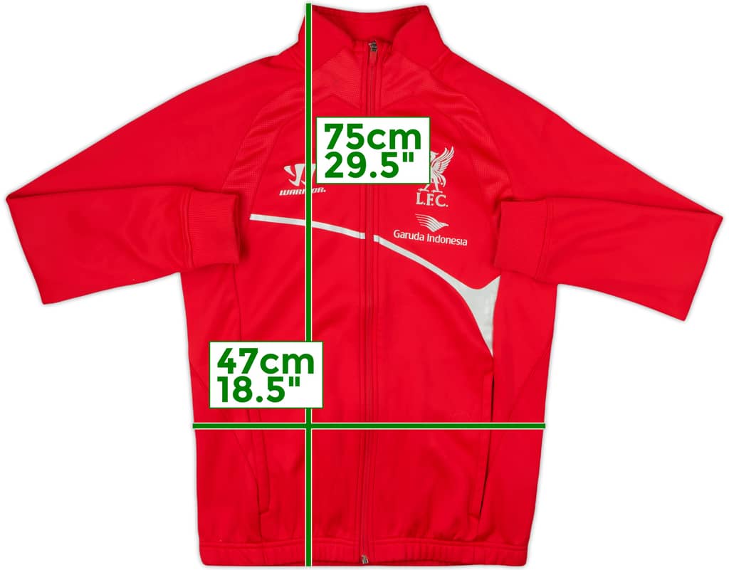 2014-15 Liverpool New Balance Track Jacket - 8/10 - (S)