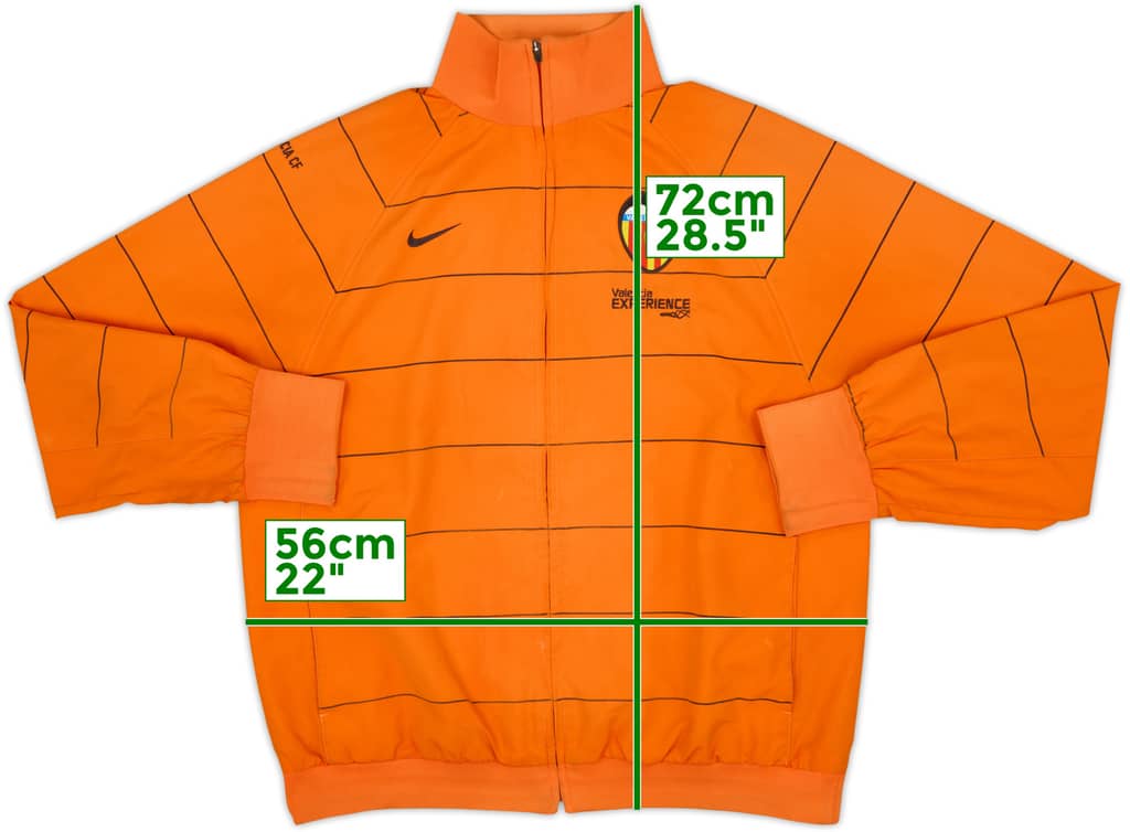 2008-09 Valencia Nike Track Jacket - 7/10 - (L)
