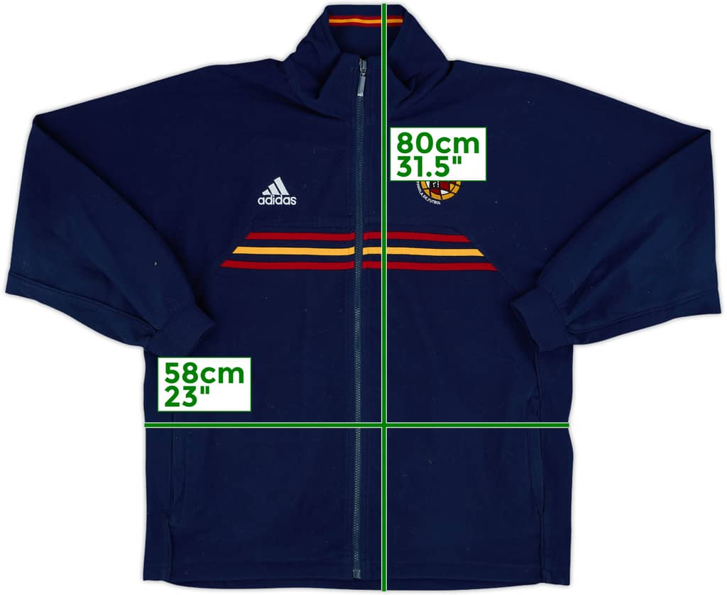 1998-00 Spain adidas Track Jacket - 8/10 - (XL)