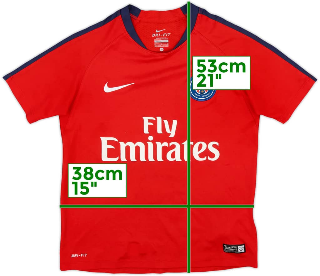2016-17 Paris Saint-Germain Nike Training Shirt - 8/10 - (M.Boys)