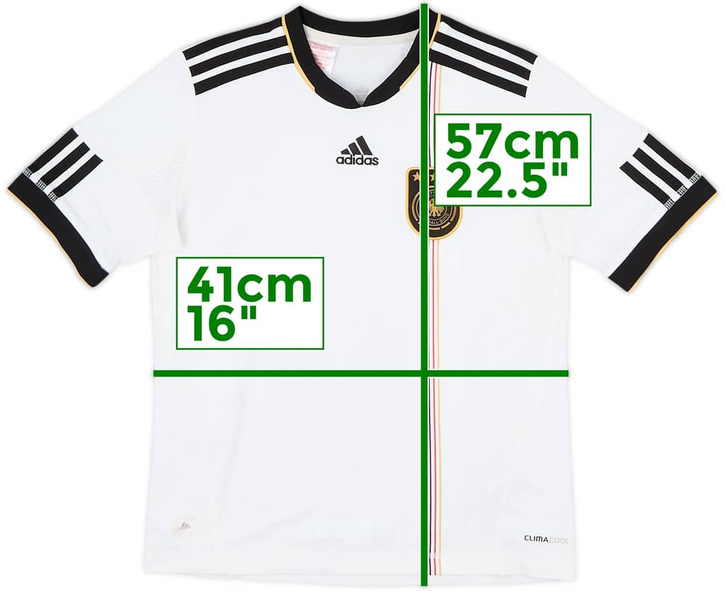 2010-11 Germany Home Shirt - 8/10 - (S.Boys)