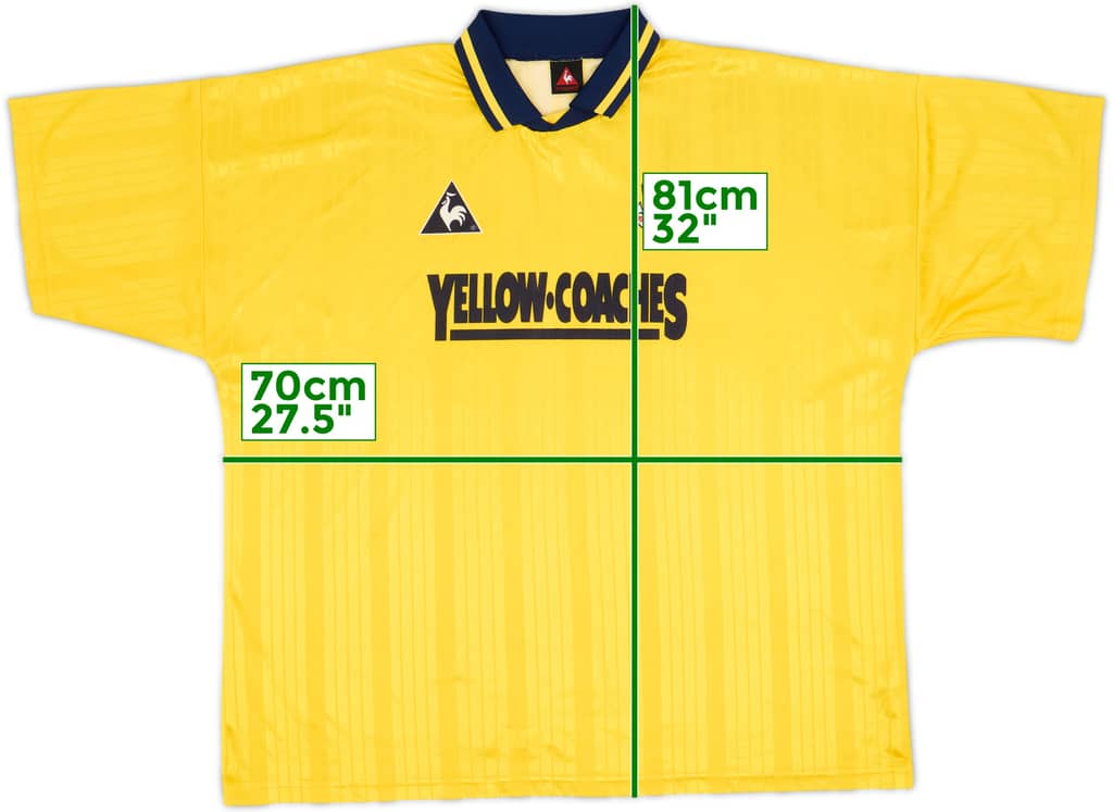 1995-96 Bournemouth Away Shirt - 9/10 - (3XL)