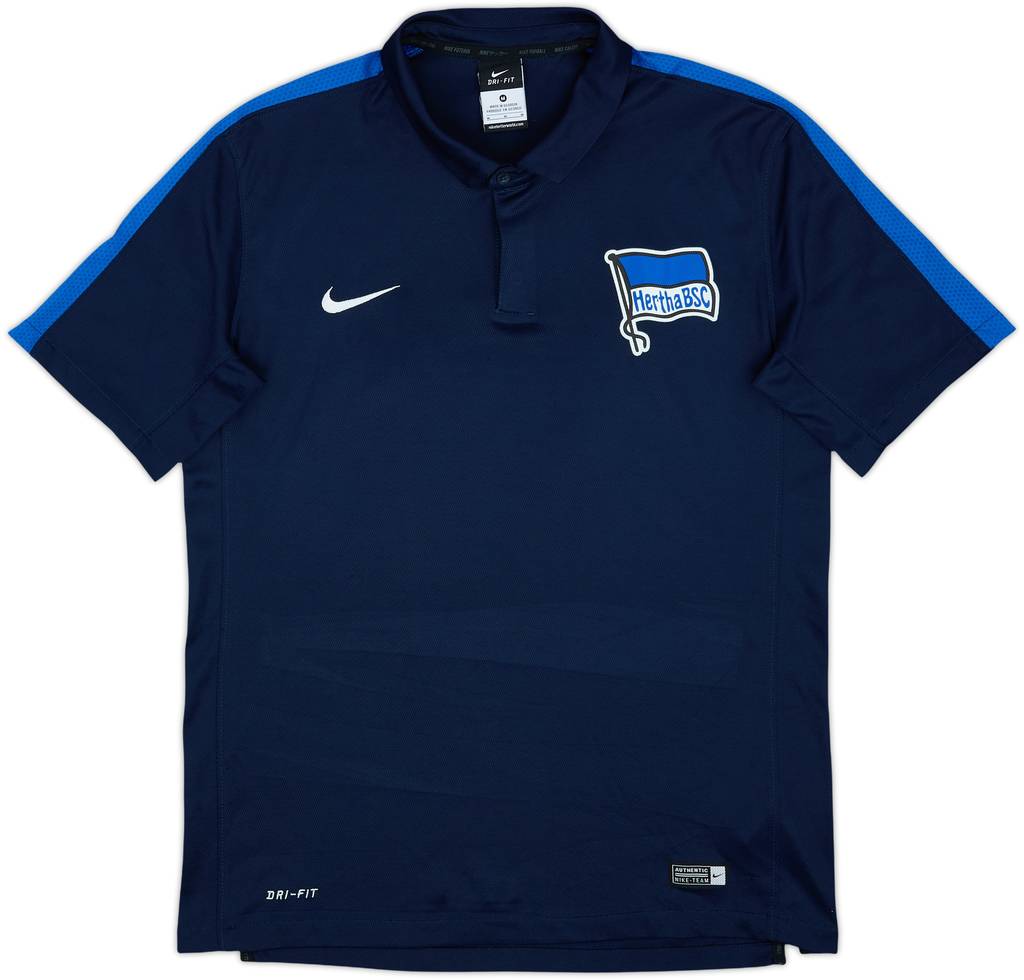 2015-16 Hertha Berlin Nike Polo Shirt - 9/10 - (M)