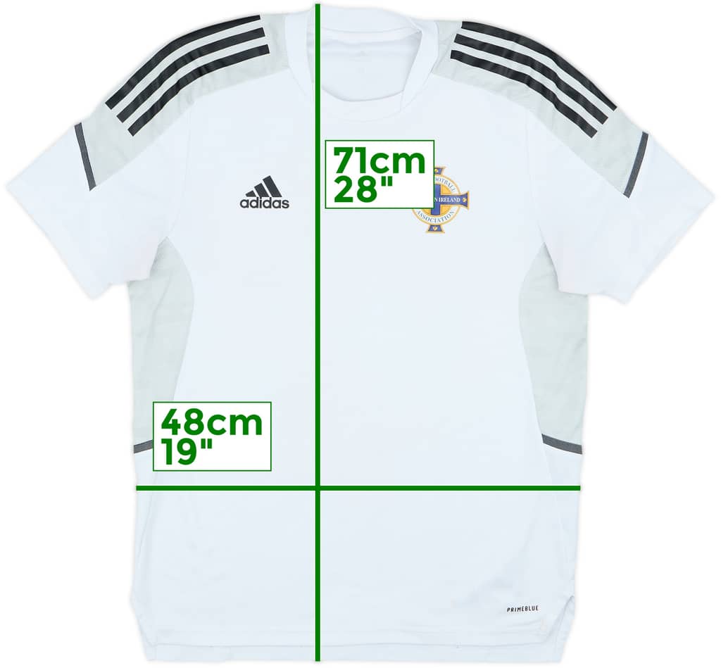 2021-22 Northern Ireland adidas Training Shirt - 7/10 - (M)
