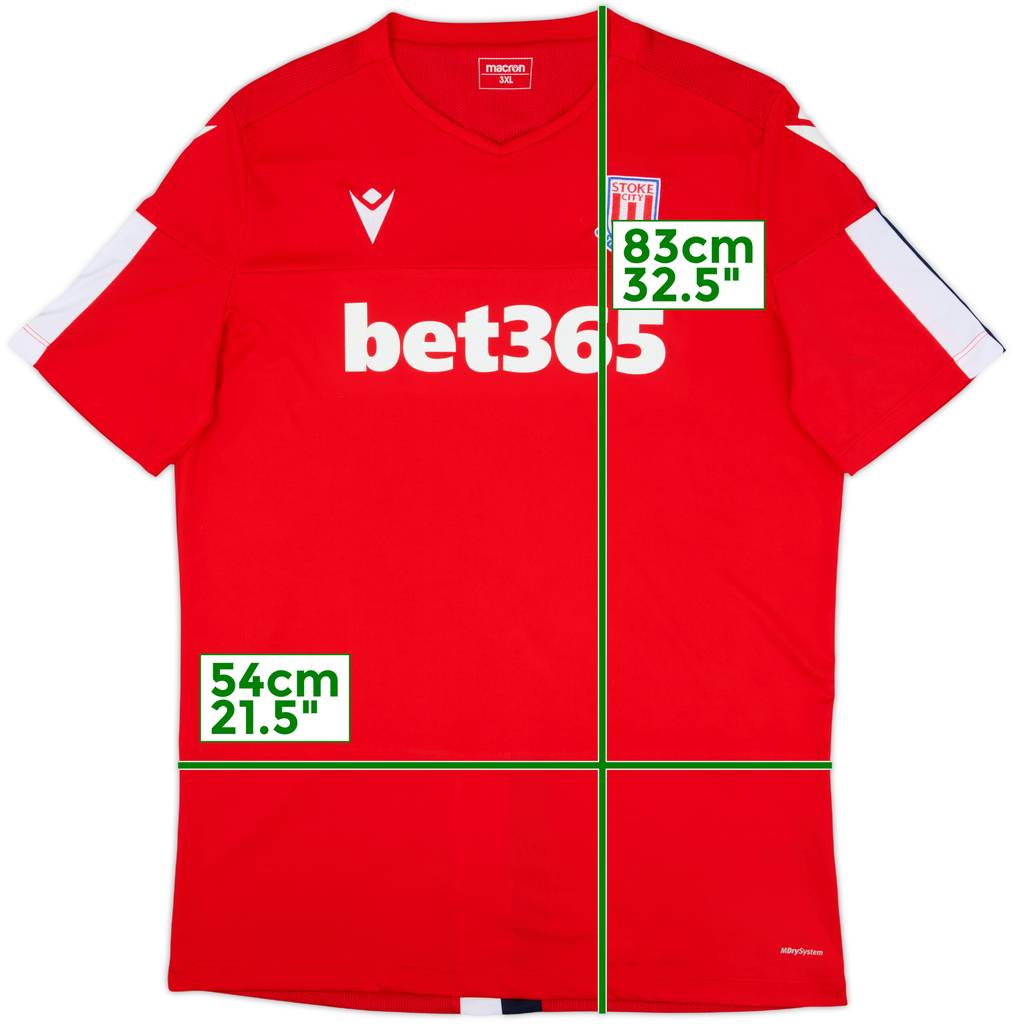 2022-23 Stoke City Macron Training Shirt - 8/10 - (3XL)