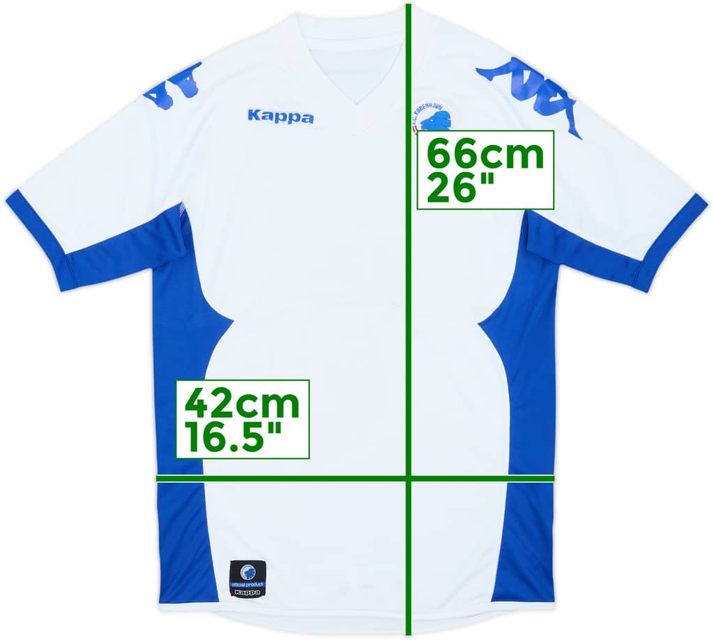 2011-12 FC Copenhagen European Home Shirt - 8/10 - (M.Boys)