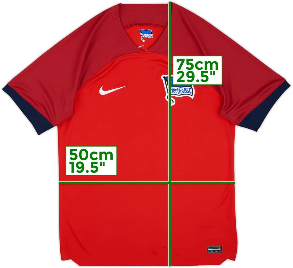 2023-24 Hertha Berlin Third Shirt - 10/10 - (M)