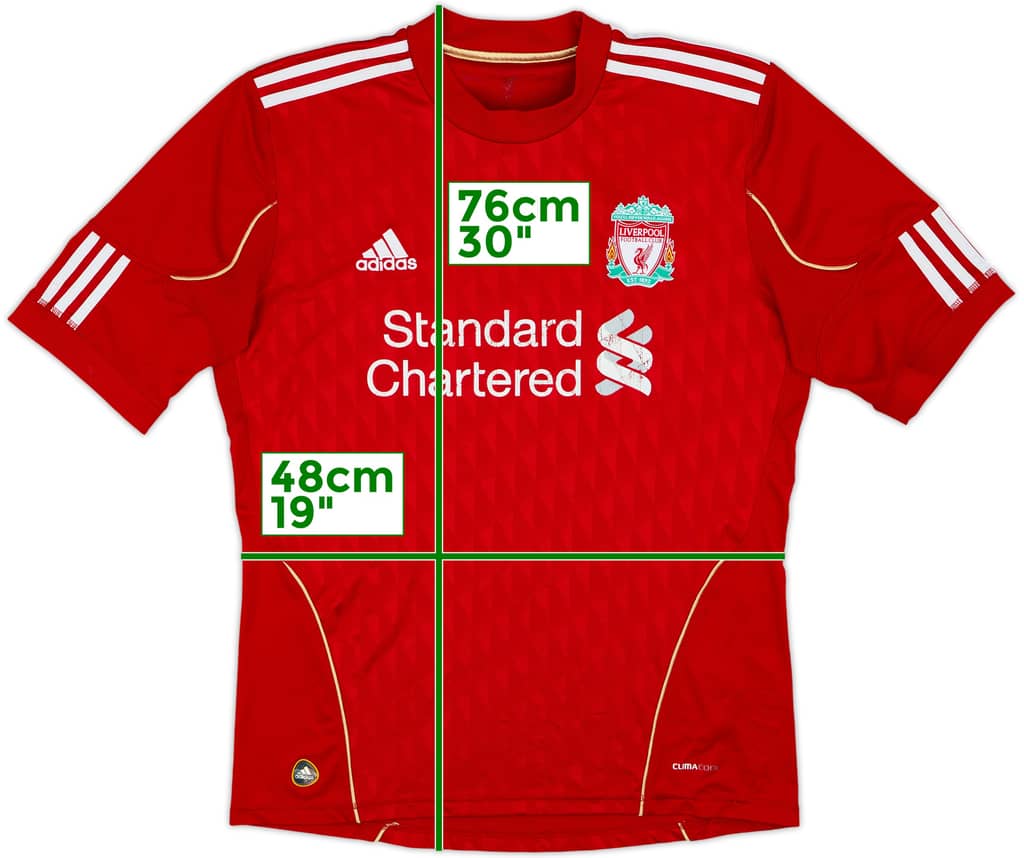 2010-12 Liverpool Home Shirt - 5/10 - (M)