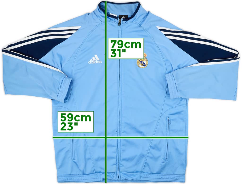 2005-06 Real Madrid adidas Track Jacket - 6/10 - (M/L)