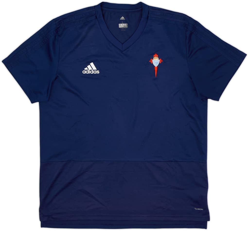 2018-19 Celta Vigo adidas Training Shirt - 7/10 - (L)