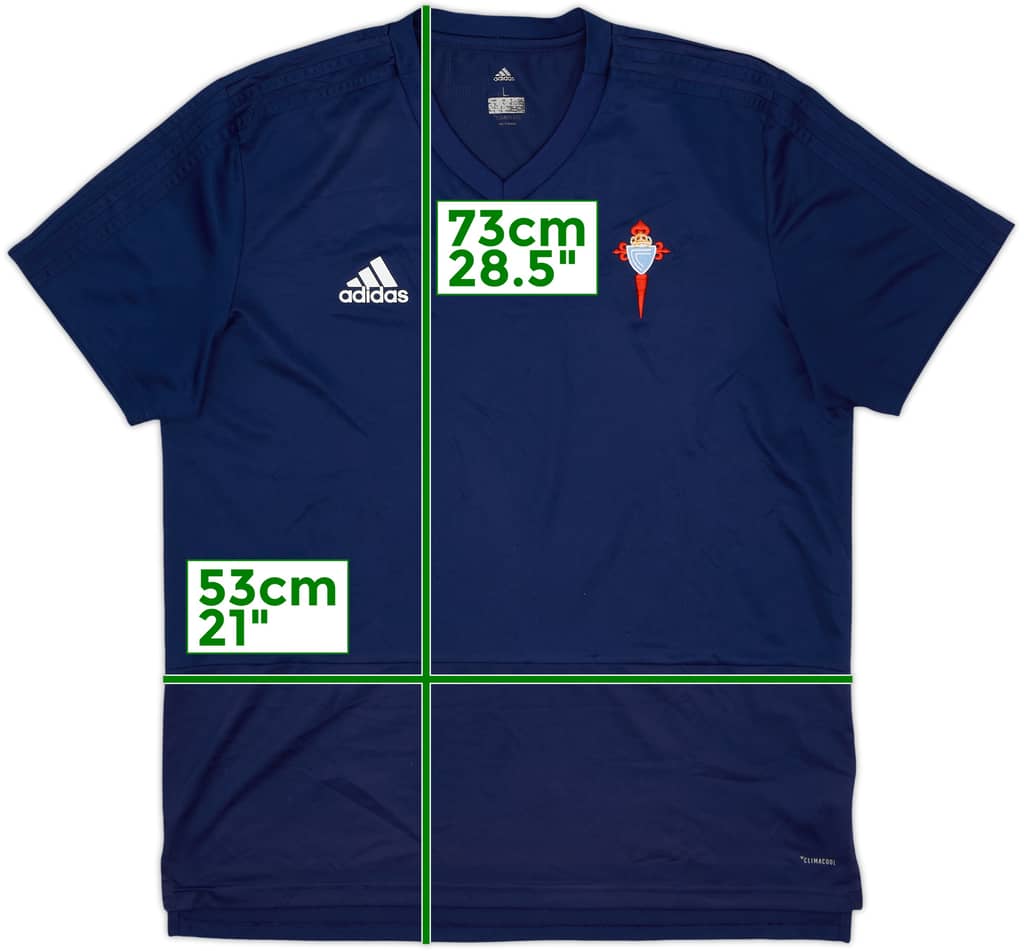 2018-19 Celta Vigo adidas Training Shirt - 7/10 - (L)