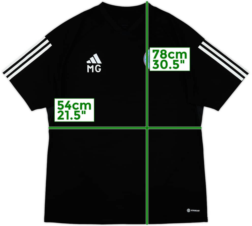 2022 New York City adidas Staff Issue Training Shirt MG - 4/10 - (XL)