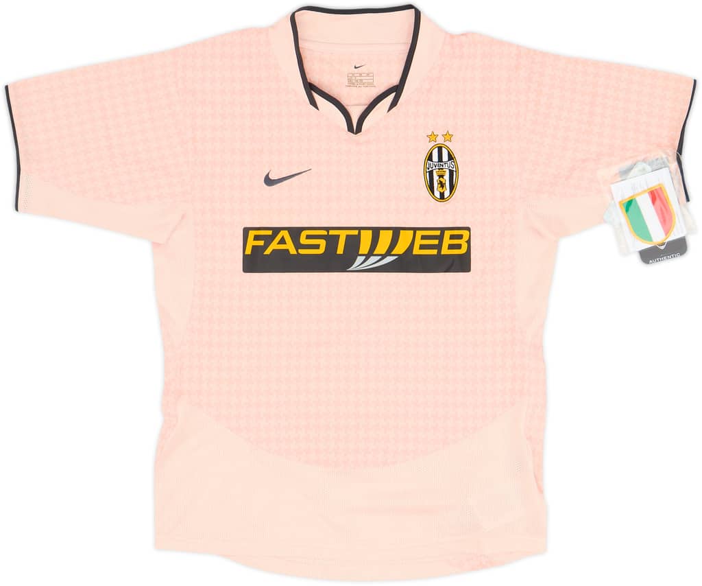 2003-04 Juventus Away Shirt (M.Boys)