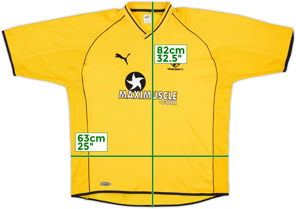 2001-02 Wimbledon Away Shirt - 10/10 - (XL)