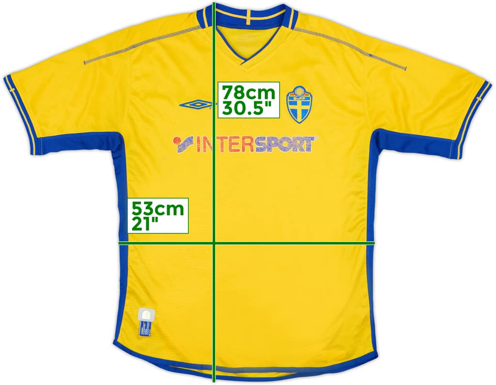 2003-04 Sweden Home Shirt - 5/10 - (XL)