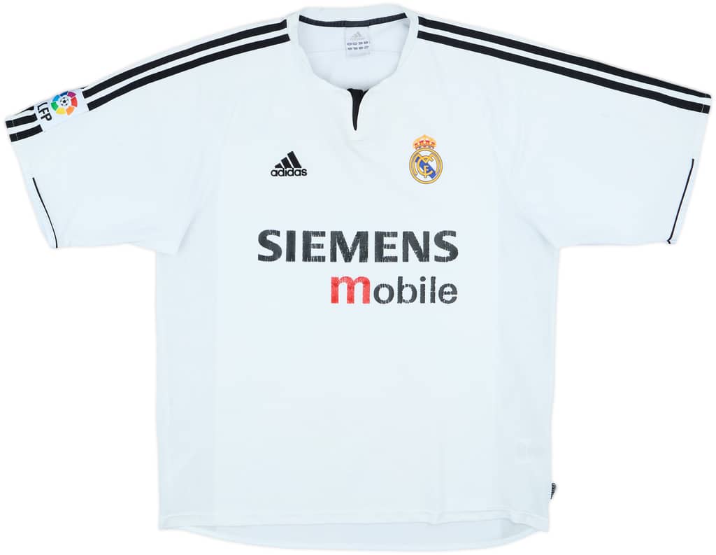 2003-04 Real Madrid Home Shirt - 5/10 - (L)
