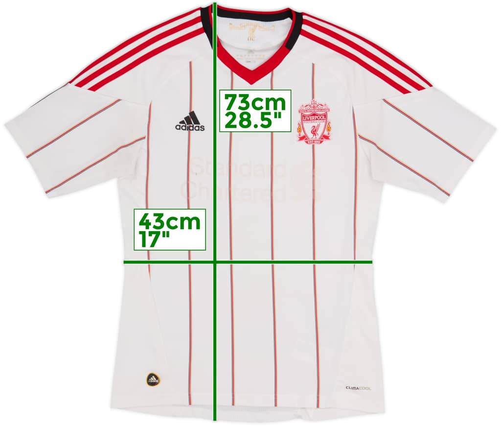 2010-11 Liverpool Away Shirt - 3/10 - (S)