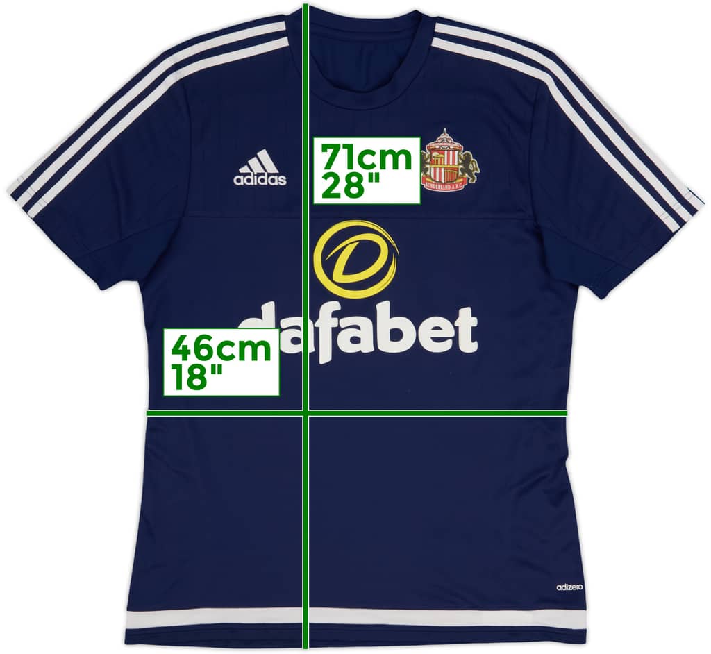 2015-16 Sunderland adizero Training Shirt - 6/10 - (M)