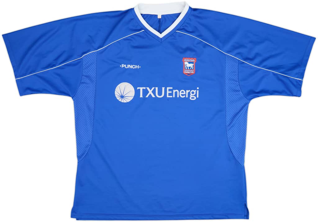 2001-02 Ipswich Home Shirt - 5/10 - (3XL)