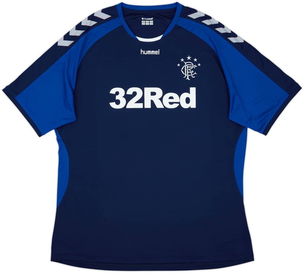 2018-19 Rangers Hummel Training Shirt - 10/10 - (4XL)