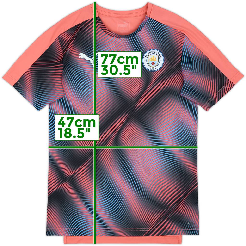 2019-20 Manchester City Puma Training Shirt - 9/10 - (M)