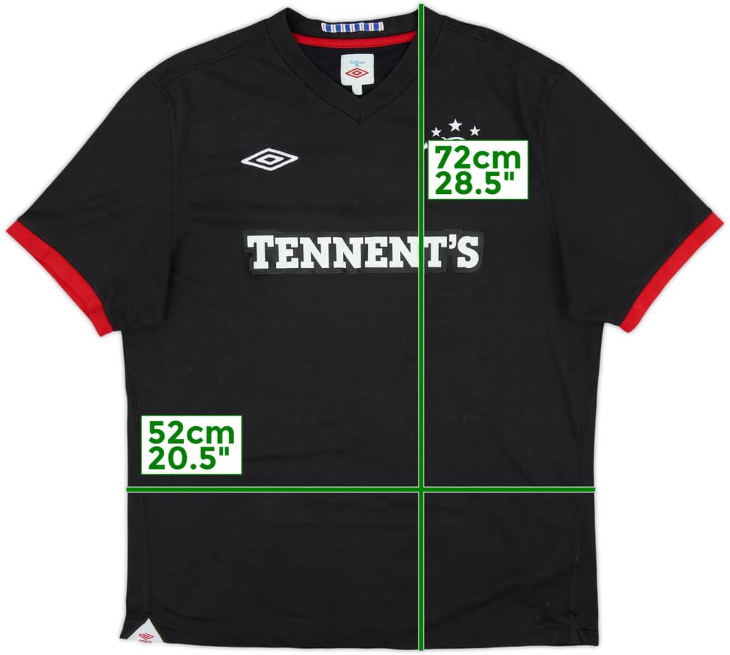 2010-11 Rangers Third Shirt - 4/10 - (L)