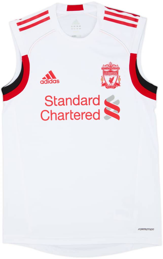 2010-11 Liverpool adidas Formotion Training Vest - 9/10 - (M)