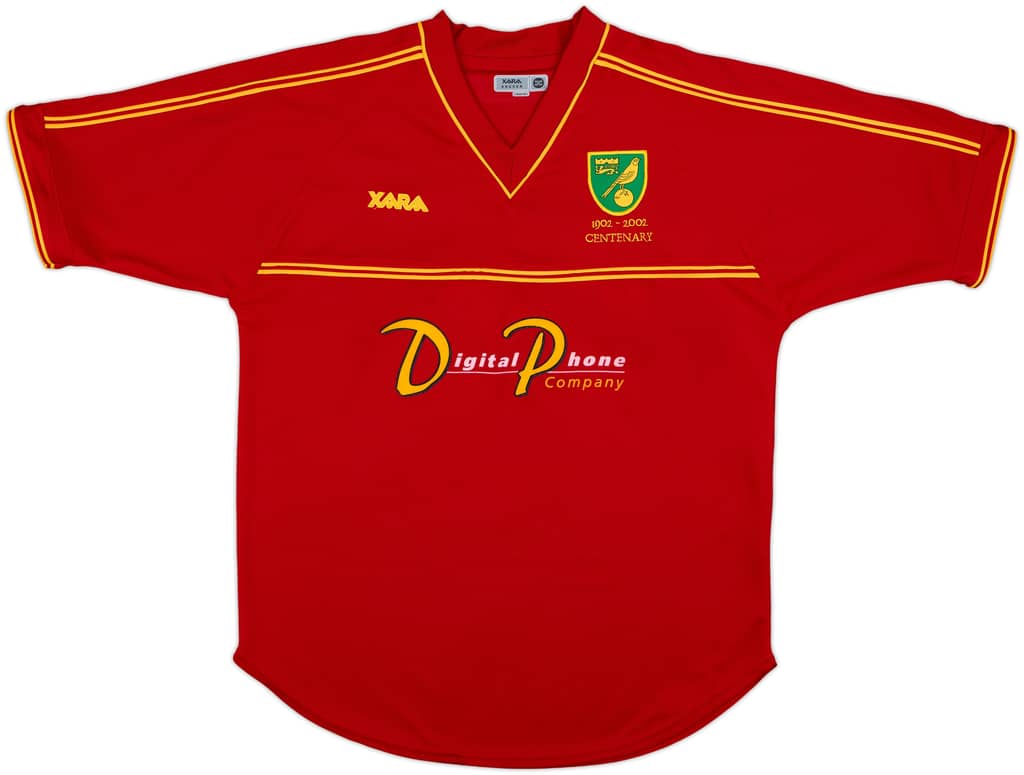 2001-02 Norwich Centenary Away Shirt - 8/10 - (M)