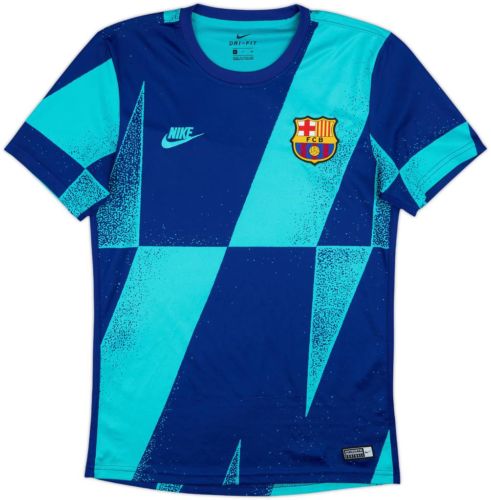 2019-20 Barcelona Nike Training Shirt - 8/10 - (S)