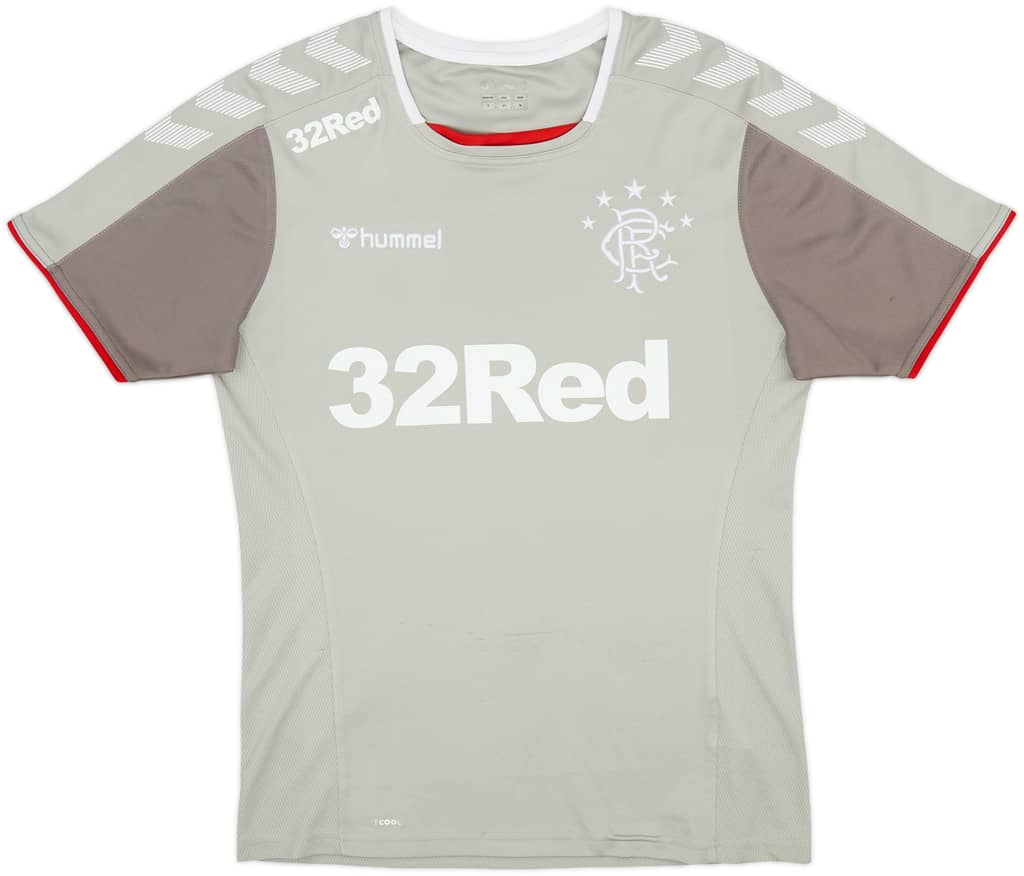 2019-20 Rangers Hummel Training Shirt - 8/10 - (S)