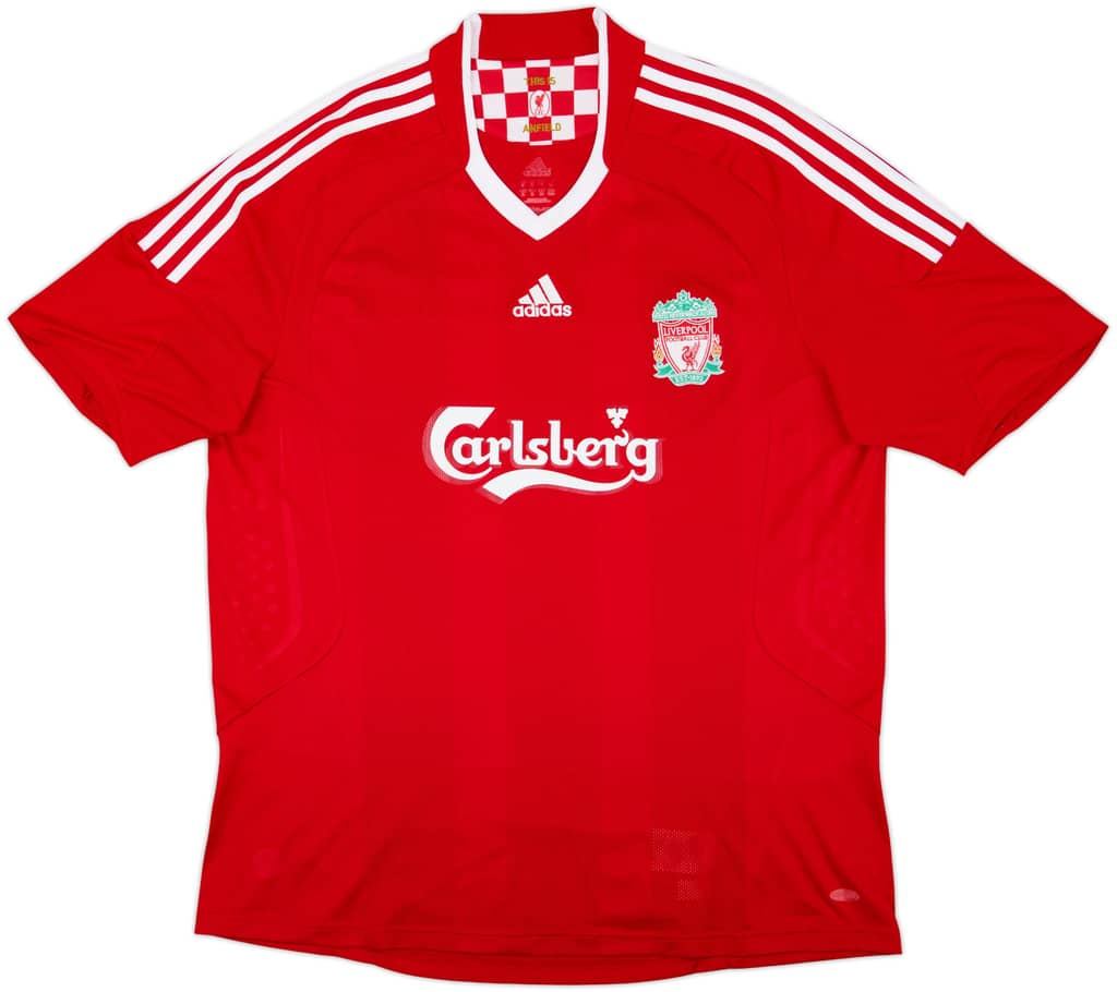 2008-10 Liverpool Home Shirt - 6/10 - (XL)