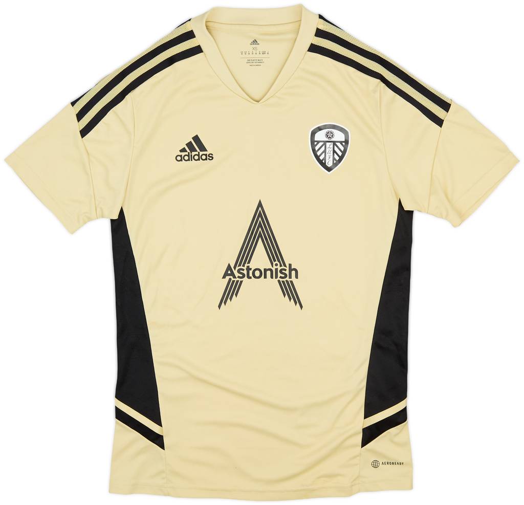 2022-23 Leeds adidas Training Shirt - 8/10 - (XS)