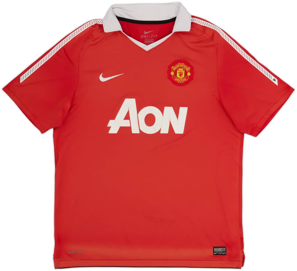 2010-11 Manchester United Home Shirt - 5/10 - (L)