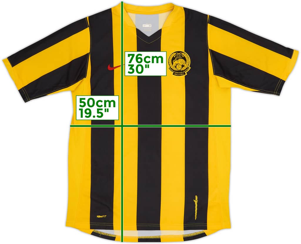 2007 Malaysia Home Shirt - 7/10 - (M)