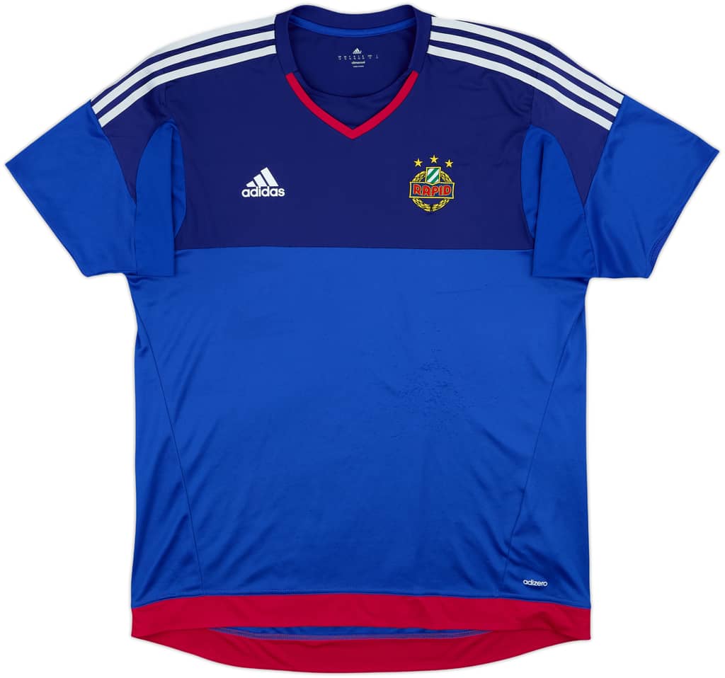 2015-16 Rapid Vienna Player Issue GK S/S Shirt - 6/10 - (XL)