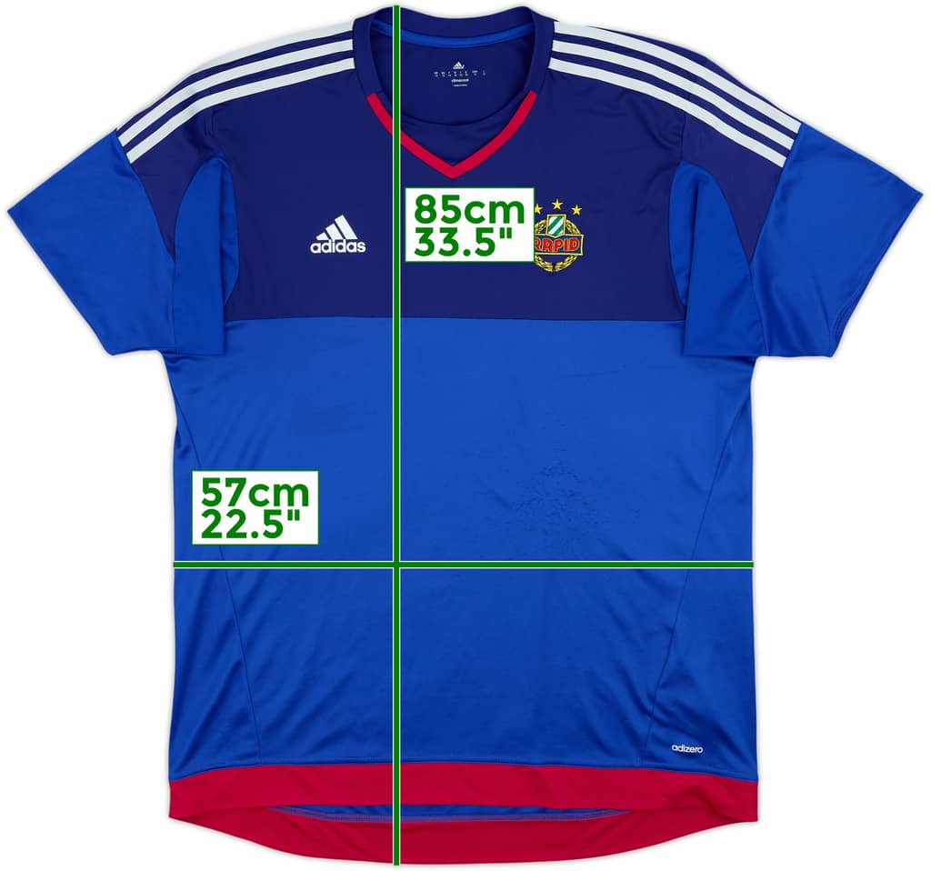 2015-16 Rapid Vienna Player Issue GK S/S Shirt - 6/10 - (XL)