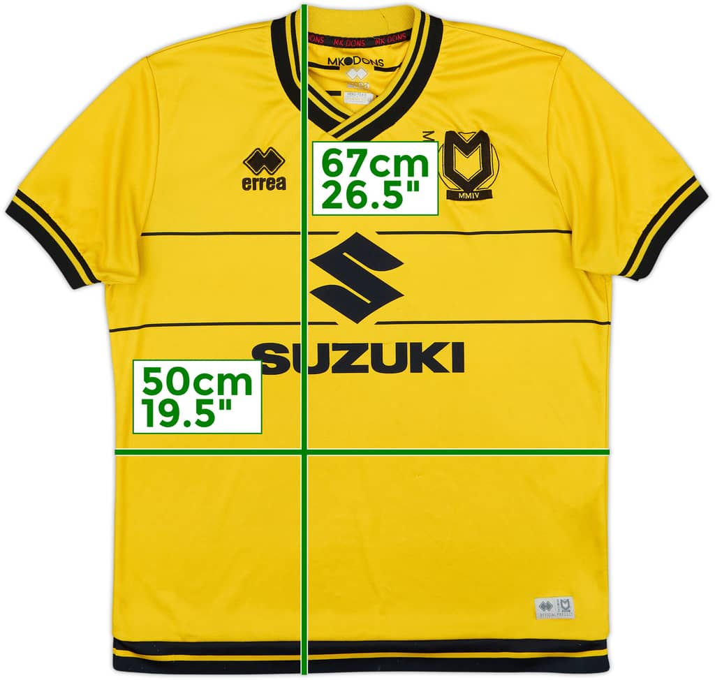 2019-20 MK Dons Third Shirt - 7/10 - (M)