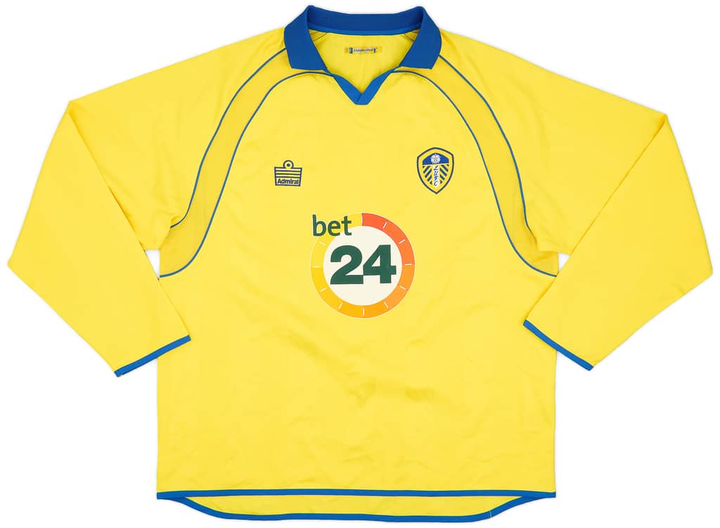 2006-07 Leeds United Away L/S Shirt - 8/10 - (XL)