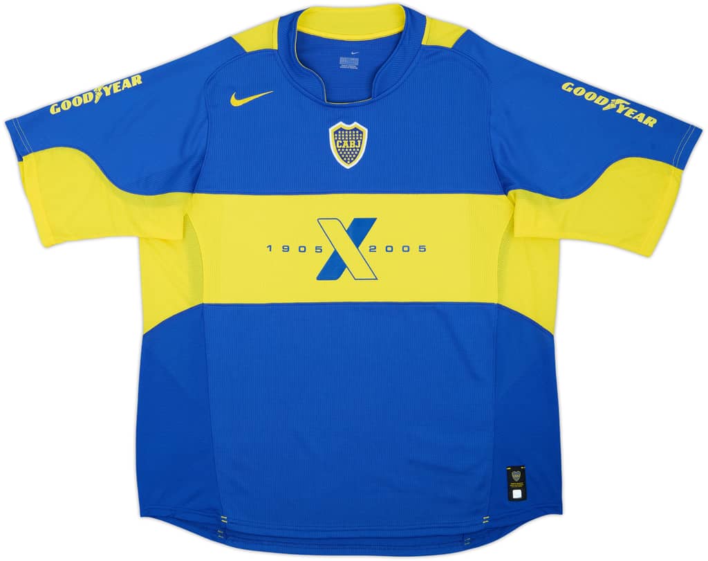 2005 Boca Juniors Home Shirt - 9/10 - (XXL)