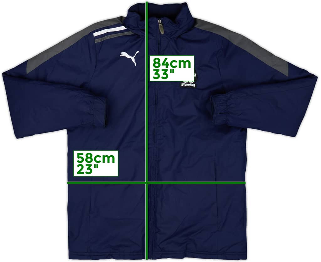 2013-14 Cambridge United Puma Padded Bench Coat - 10/10 - (S)