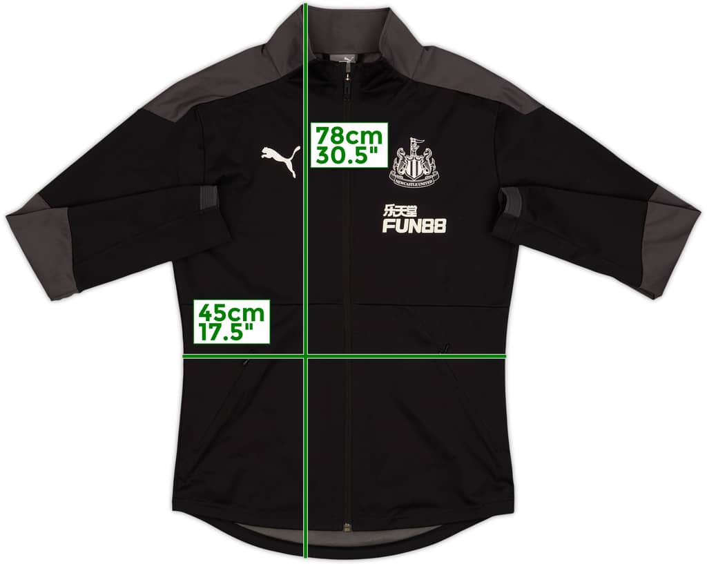 2019-20 Newcastle United Puma Track Jacket - 8/10 - (S)