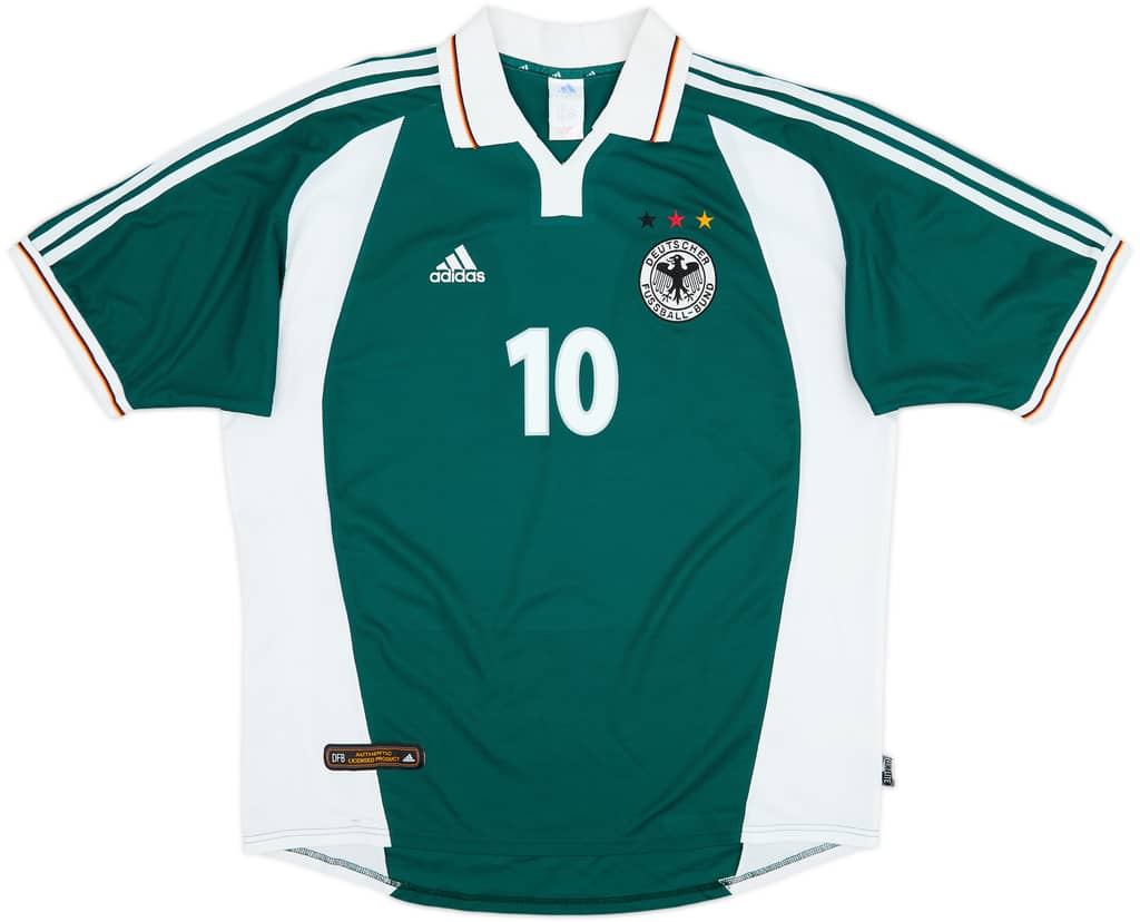 2000-02 Germany Away Shirt Matthaus #10 - 6/10 - (XL)