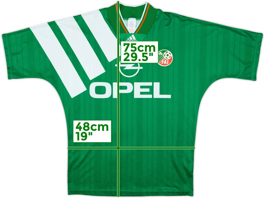 1992-93 Ireland Home Shirt - 8/10 - (S)