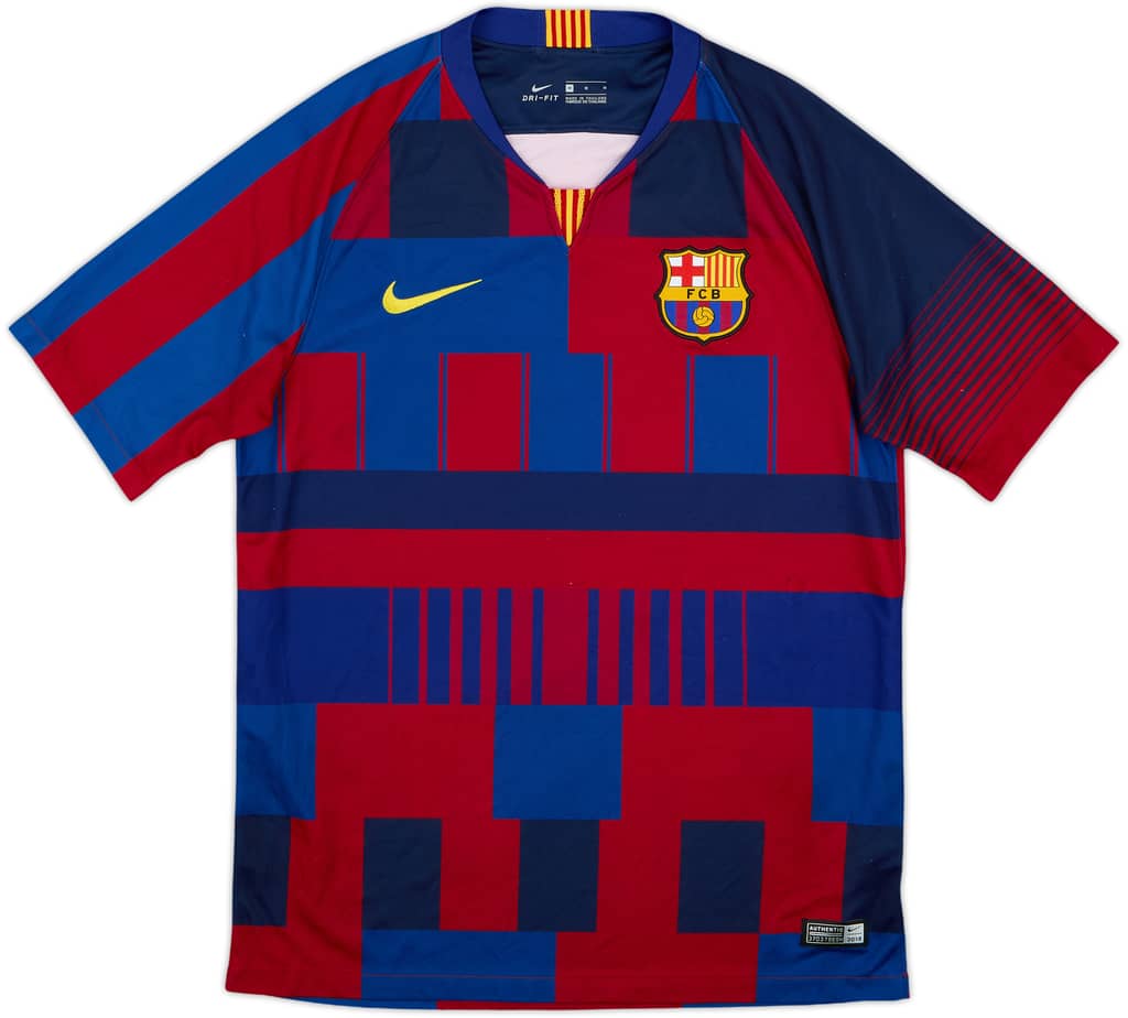 Camiseta Nike Mash Up de entrenamiento del Barcelona 2018-19 - 8/10 - (M)