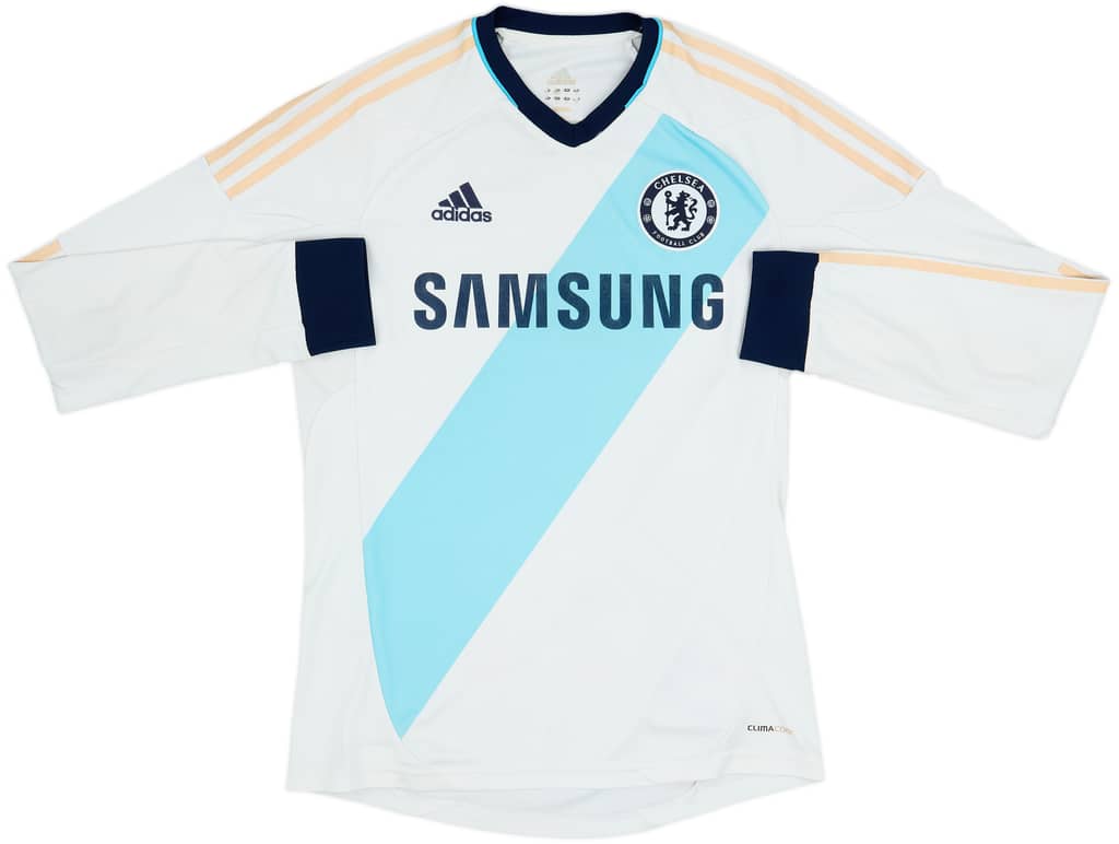 2012-13 Chelsea Away L/S Shirt - 4/10 - (S)