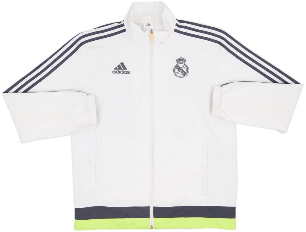 2015-16 Real Madrid adidas Track Jacket - 7/10 - (M)