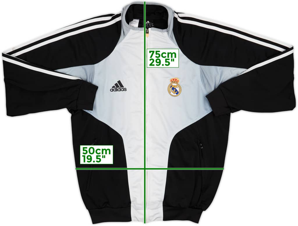 2004-05 Real Madrid adidas Track Jacket - 8/10 - (M)