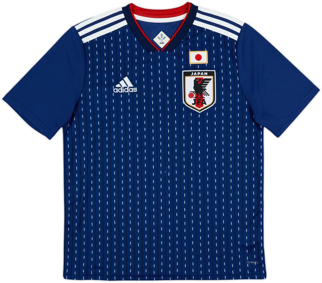 2018-19 Japan Home Shirt - 8/10 - (L.Boys)