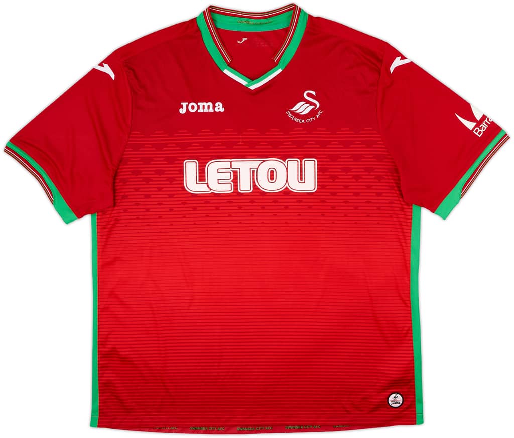 Camiseta de visitante del Swansea 2017-18 - 8/10 - (3XL)