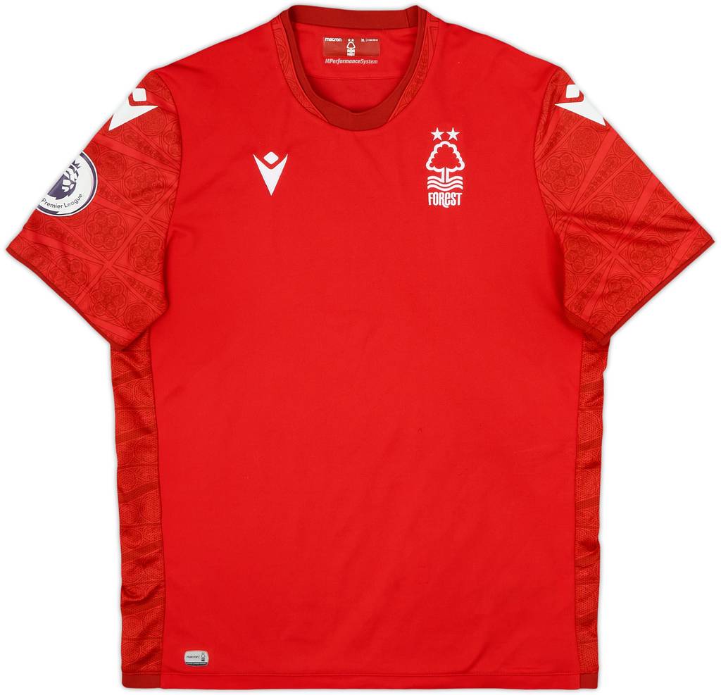 2022-23 Nottingham Forest Home Shirt - 10/10 - (XL)